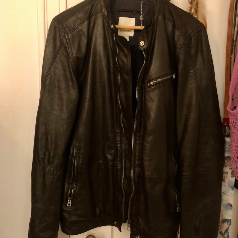 Men’s Diesel Leather Jacket